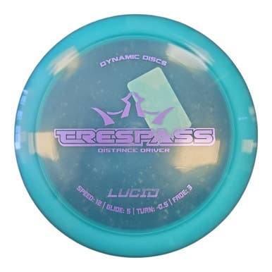 Used Dynamic Discs Trespass Disc Golf Driver Teal 173g 11450-s000523006