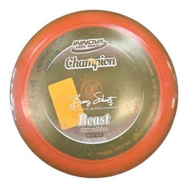 Used Innova Beast Disc Golf Driver Orange 168g 11450-s000522988