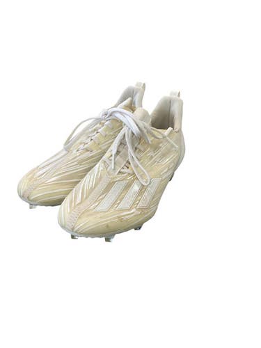 Used Adidas Adizero Lax Cleats Mens White Senior 10.5 11450-s000523096