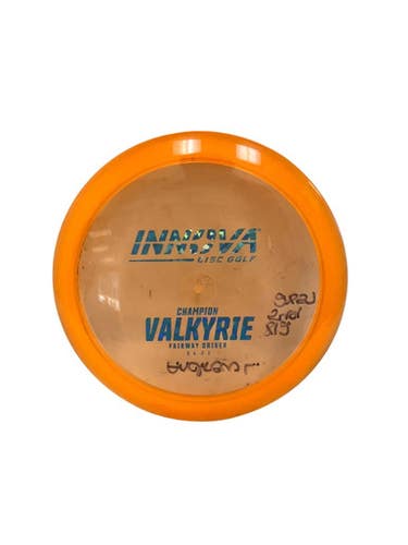 Used Innova Champion Valkyrie 165g Disc Golf Driver 11692-s000152735