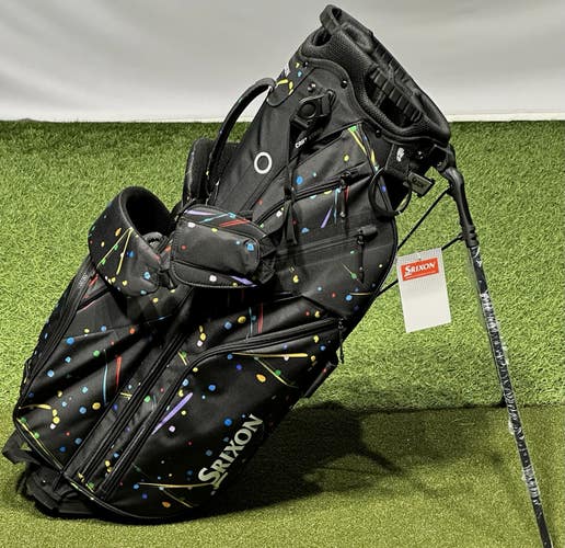 Srixon Golf Limited Edition S3 Tour Ink Stand Bag 6-Way Divider Color: Black