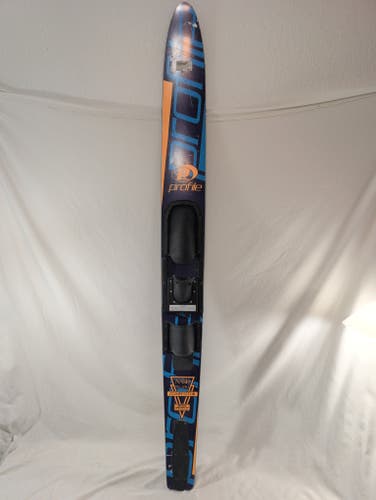 Nash N-450 Competitor Profile Blue Water Skis (Used)