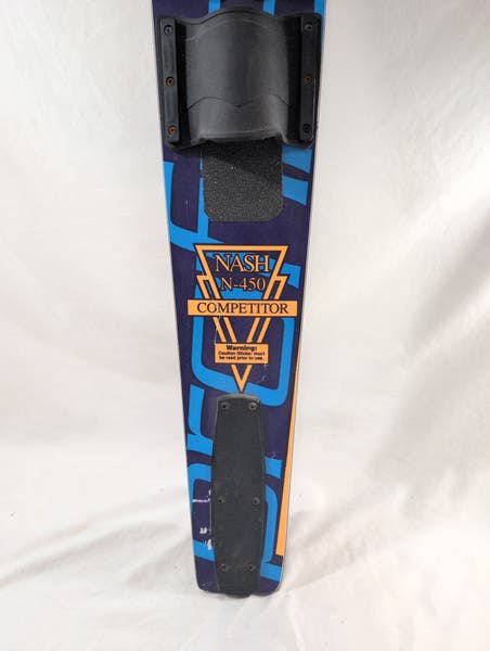 Nash N-450 Competitor Profile Blue Water Skis (Used