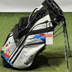 Srixon Golf Limited Edition S3 Tour Ink Stand Bag 6-Way Divider Color: White