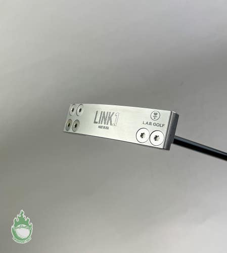Used RH LAB Golf LINK.1 34" Putter Stability Tour Black Graphite Golf Club