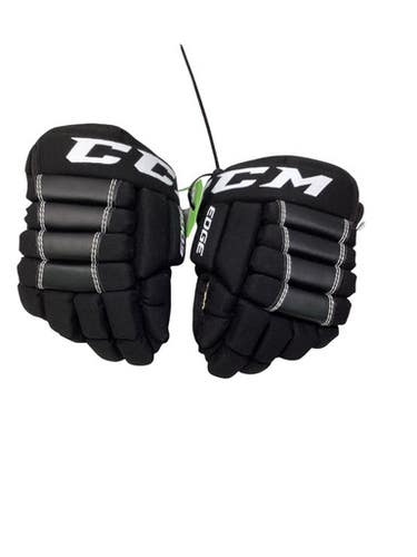 Used Ccm 8 Inch Edge Youth Gloves Black 8" 11347-s000270980