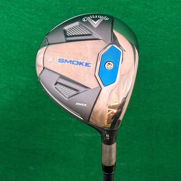 AI SMOKE MAX 7ウッドRシャフト21° Callaway Paradym Ai Smoke Max 21 Fairway Wood 7 Fujikura Speeder