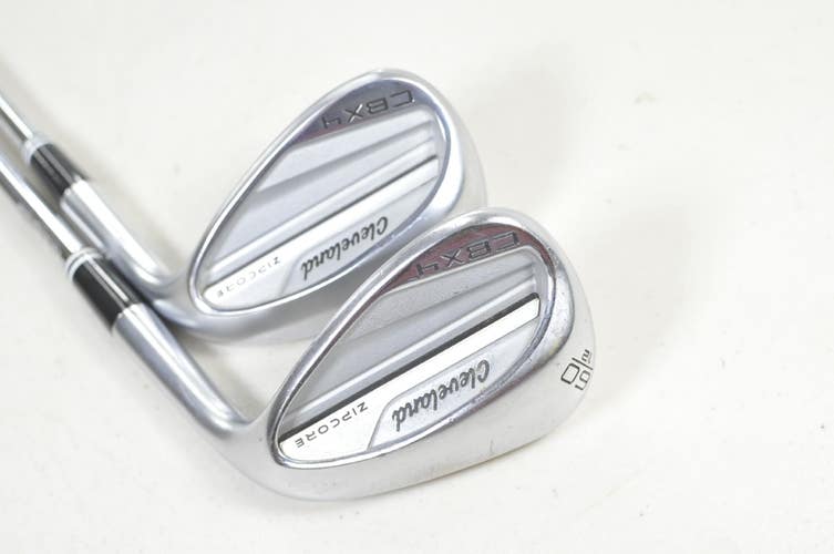 Cleveland CBX 4 Zipcore 54*, 60* Wedge Set RH KBS Hi-Rev 2.0 115g Steel #220470