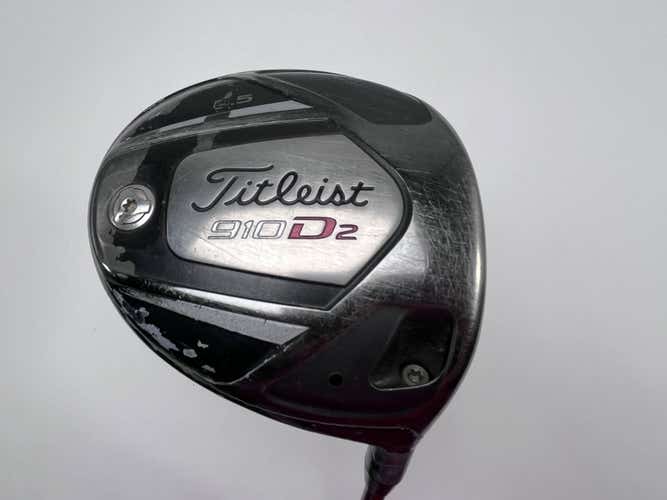 Titleist 910 D2 Driver 10* Mitsubishi Rayon Bassara 50 Hi Regular Graphite RH