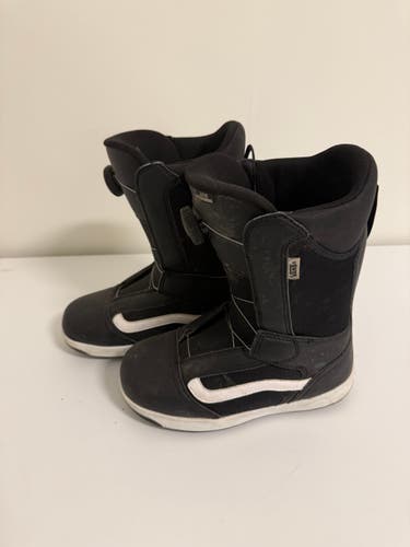Kid's 5Y (Big Kids / Youth) Vans JUVIE LINERLESS Snowboard Boots All Mountain (Used)
