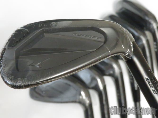 Mizuno JPX 925 Forged Black Irons Dynamic Gold Mid Tour Issue 115 ONYX 4-P  MINT