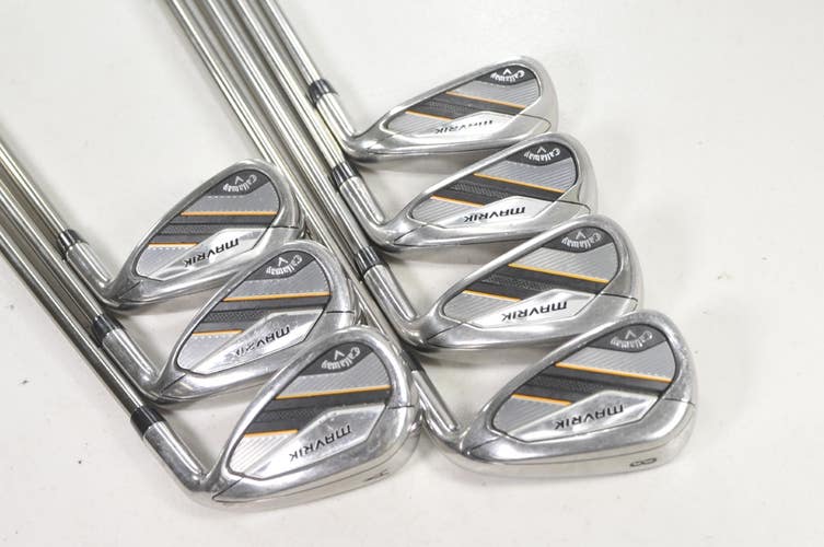 Callaway Mavrik 5-PW,AW Iron Set Senior Flex Recoil ESX 460 F2 Graphite # 220425
