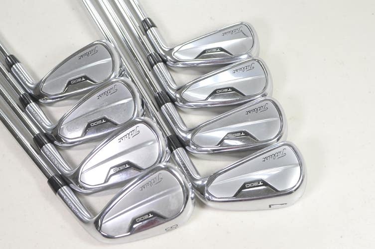 Titleist T200 2023 4-PW,48* Iron Set Regular Flex AMT Black R300 Steel # 220464