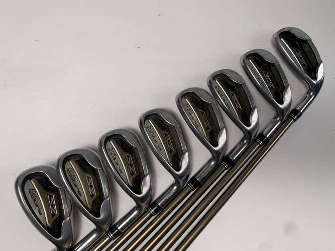 Cobra SZ 2009 Iron Set 5-PW+GW+SW Aldila DVS HL 65g Senior Graphite Mens RH