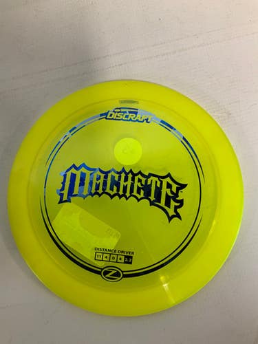 Used Discraft Machette Z Line Disc Golf Drivers 11823-s000023310