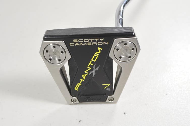 Titleist 2019 Scotty Cameron Phantom X 7.5 34" Putter RH Steel  # 220454