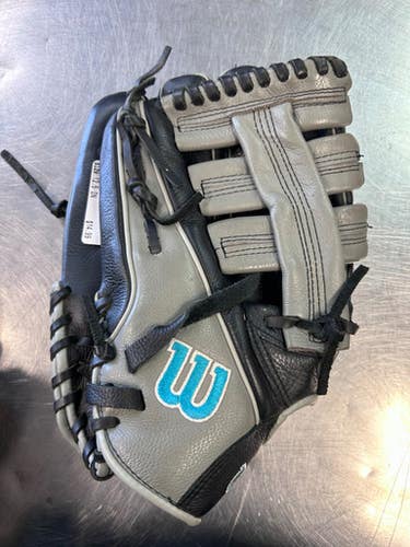 Used Wilson A500 Bb Sb Glove Lh Throw Black 12 1 2" 11868-s000070091