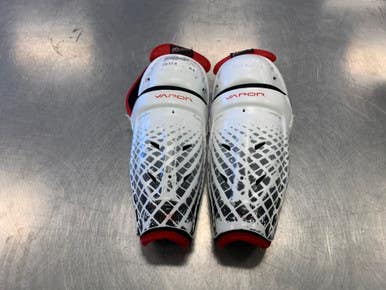 Used Bauer Vapor 9 1 2" Hockey Shin Guards 11339-s000163893