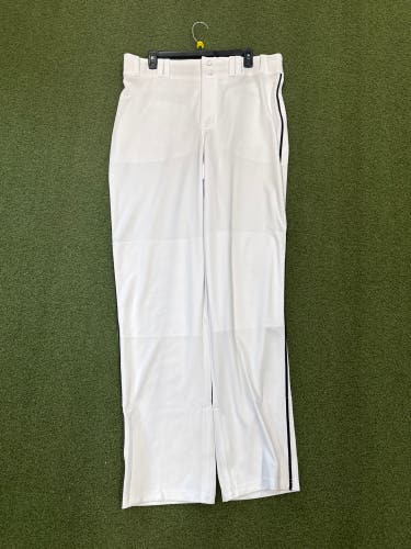 Champro White with Black Piping Men's Large Adult Game Pants (New)