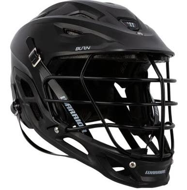 New Warrior Burn Blk Msk Lacrosse Helmet 11339-burn-blk-msk