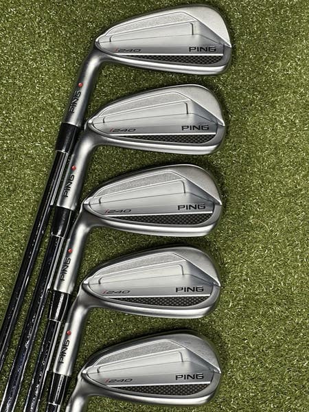 PING i240 Red Dot Iron Set LEFT Hand 6-PW Steel Modus 3 Tour 105