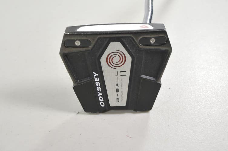 Odyssey Ten 2-Ball Triple Track Stroke Lab 35" Putter RH Steel #220507