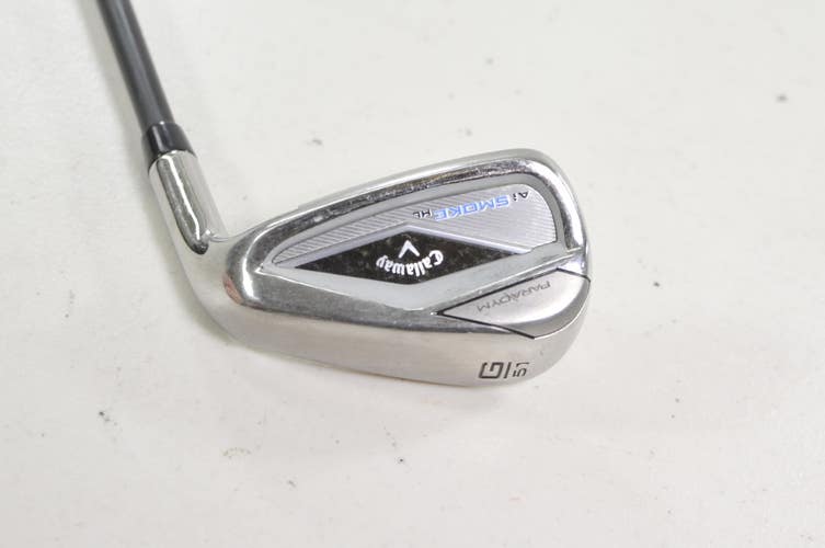 Callaway Paradym Ai Smoke HL GW 51* Gap Wedge Stiff Flex Cypher Graphite #220504