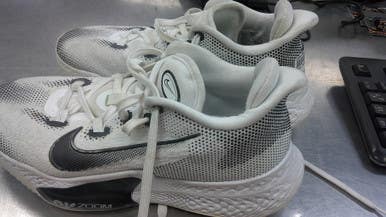 Used Nike Basketball Shoes M White Senior 7.5 11339-s000196651