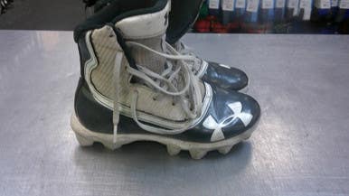 Used Under Armour Jr Fb Cleats Black Junior 02.5 11339-s000197390