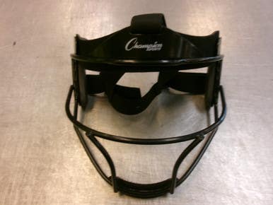 Used Champion Sports Fielders Mask Bb Sb Fielders Mask Black Md 11339-s000202492