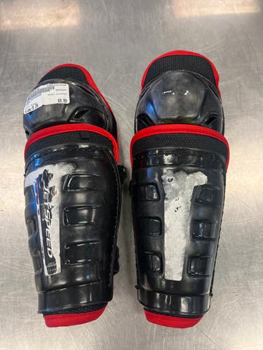 Used Ccm Jetspeed 9" Hockey Shin Guards 11339-s000166326