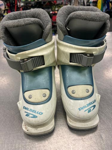 Used Dalbello Gaia Girls Dh Ski Boot White 195 Mp - Y13 11339-s000184786