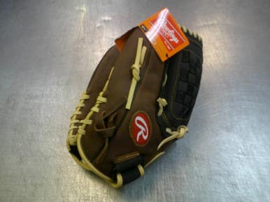 Used Rawlings Mark Of The Pro Bb Sb Glove Lh Throw Brown 12 1 2" 11339-s000200264