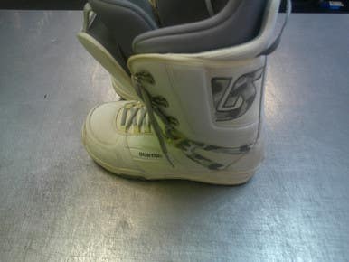 Used Burton Tribute Mens Snowboard Boots White Senior 9.5 11339-s000200600