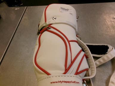 Used My Happy Golf Bag Travel Bag White 11339-s000201788