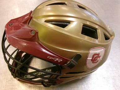 Used Cascade Cpv-r Lacrosse Helmet Gold Md 11339-s000201904