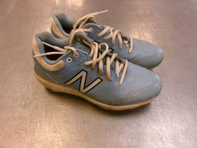 Used New Balance 4040 Bb Sb Cleats Carolina Blue Junior 04.5 11339-s000202377