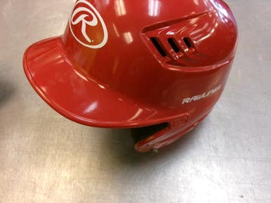 Used Rawlings Coolflo Batting Helmet No Mask Red Sm 11339-s000202384
