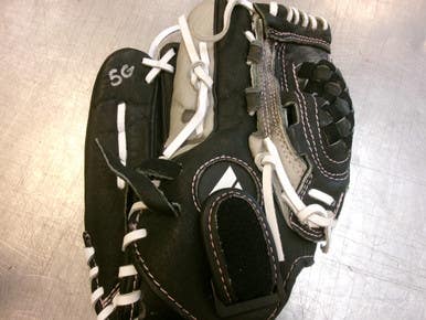 Used Worth Storm Lh Throw Fastpitch Gloves Black 11 1 2" 11339-s000202450