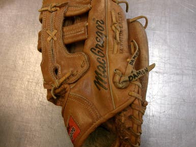 Used Macgregor Mag Bb Sb Glove Rh Throw Brown 12" 11339-s000202452
