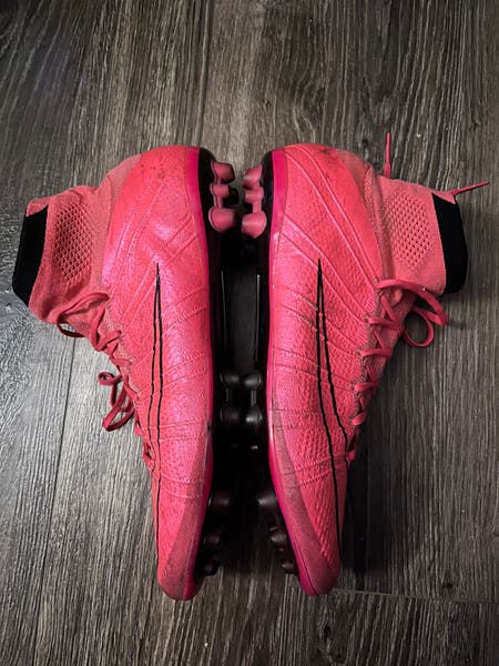 NIKE MERCURIAL SUPERFLY AG HYPER PINK/BLACK Nike Mercurial Superfly Leather AG Black/Hyper Pink/Pink Pow main image 4