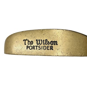 The Wilson Portsider Napa Style Blade Putter LH Steel 35" Tacki-Mac Wrap Grip