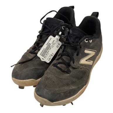 Used New Balance 3000 V6 Bb Sb Cleats Black Youth 09.5 11443-s000206319
