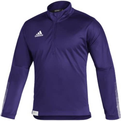 Purple Men's Medium Adidas Sweatshirt (New)
