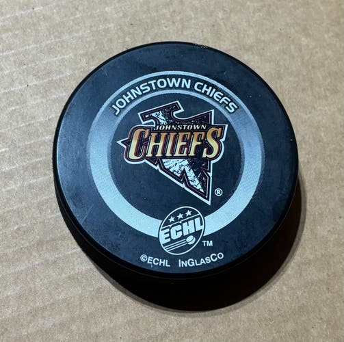 Johnstown Chiefs ECHL Official Game Puck