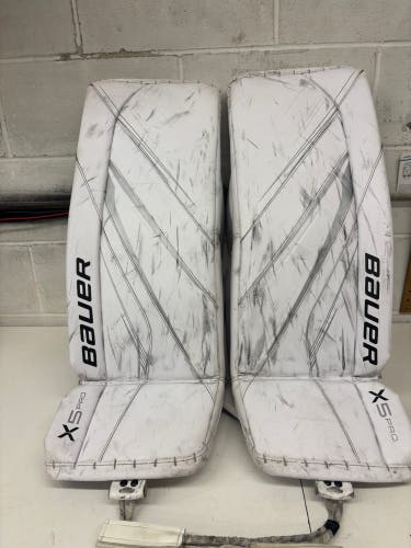 XS Bauer Vapor X5 Pro Goalie Leg Pads (Used)