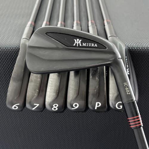 MIURA IC-602 BLACK IP IRON SET 5-G