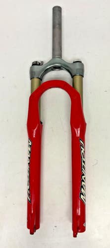 Manitou Disc Brake 26" QR Air Spring Suspension Fork 165mm 1-1/8" Steerer Tube