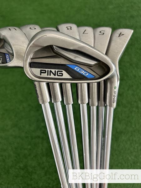 Ping G30 Iron Set 4-U / Ping CFS Stiff | SidelineSwap | Buy and