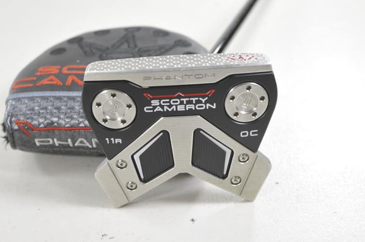 Titleist 2025 Scotty Cameron Phantom 11R OC 34" Putter RH with Cover # 220536
